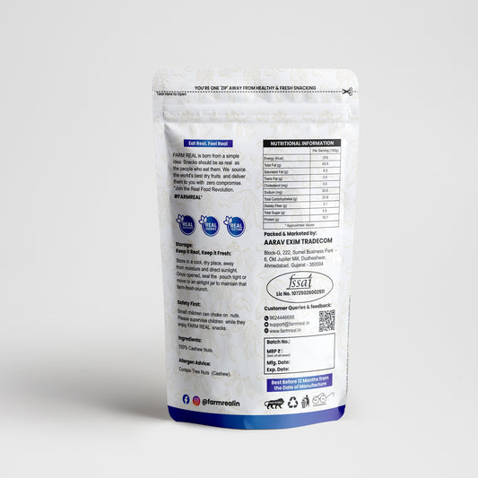 Farm Real | Premium Whole Cashews