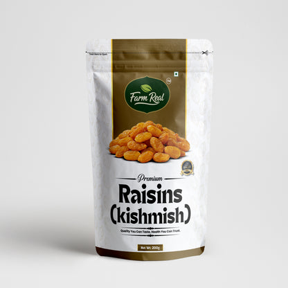 Farm Real | Premium Seedless Green Raisins